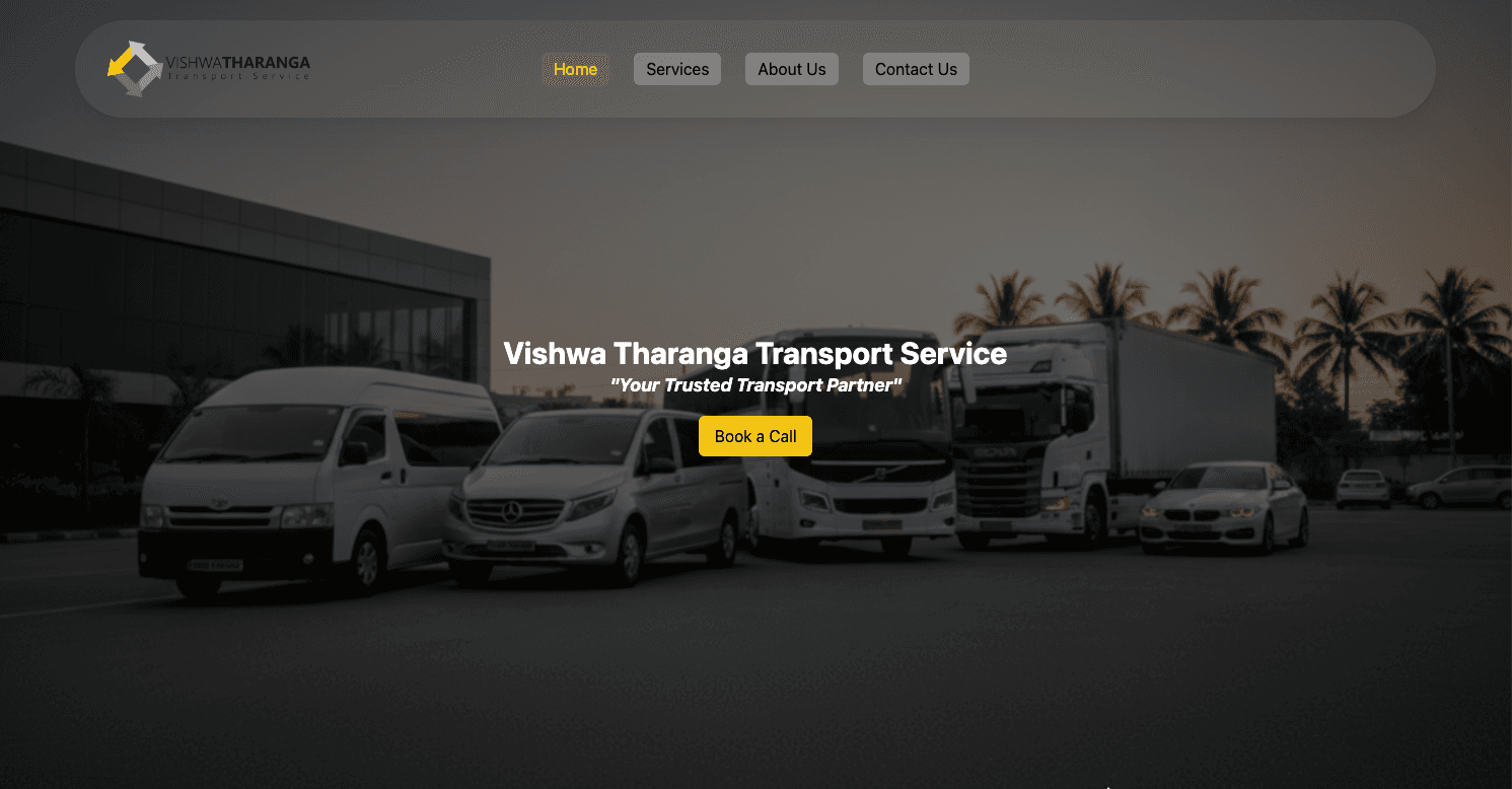 Vishwa Tharanga Transport Service - Web