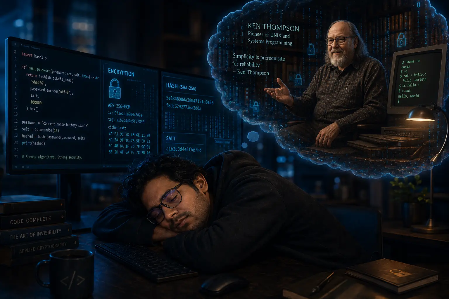 The Night I Learned Password Security from a Stranger